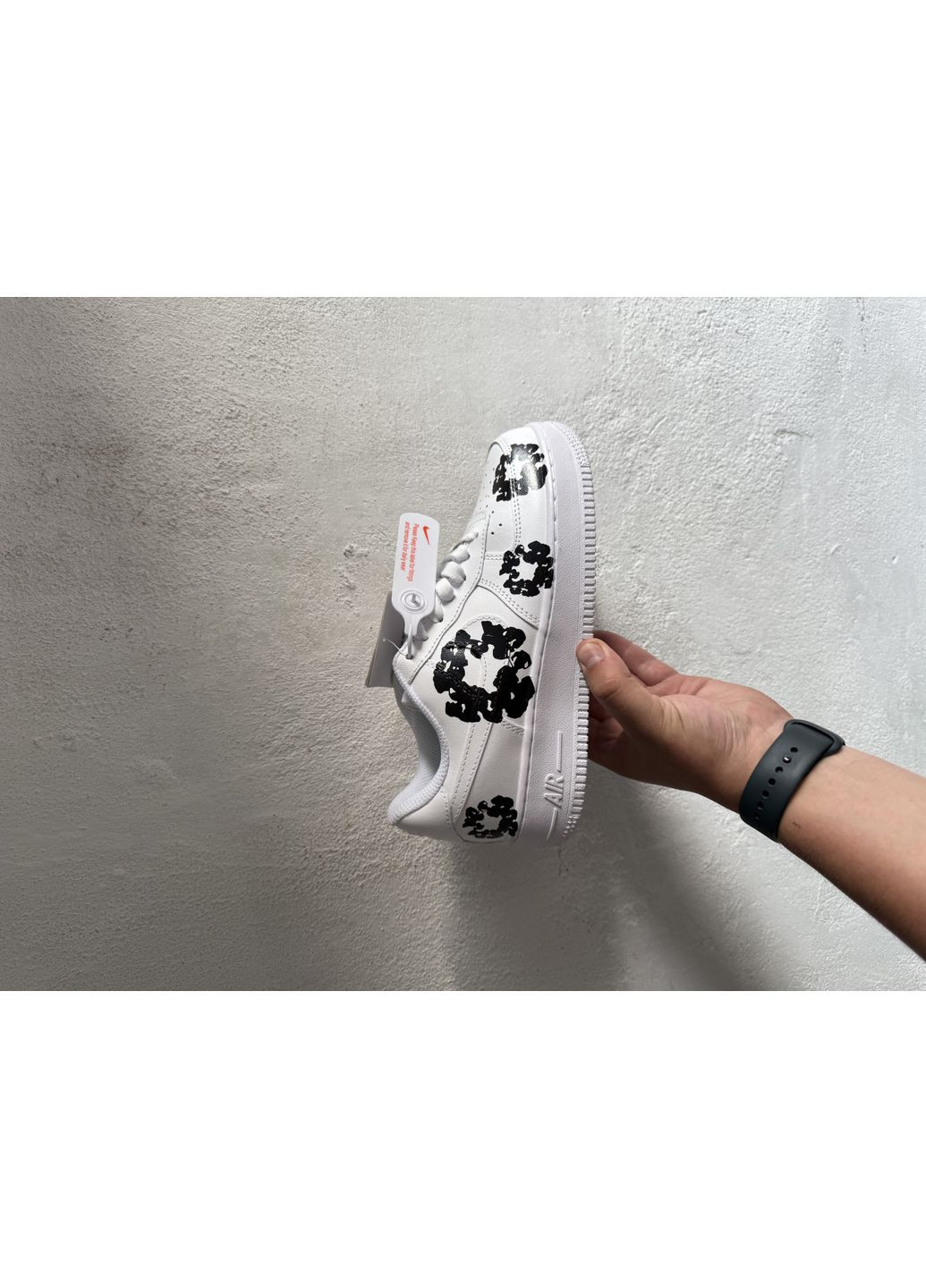 Білі Осінні кросівки чоловічі nike air force 1 low denim white найк аір форс 1 преміум No Brand