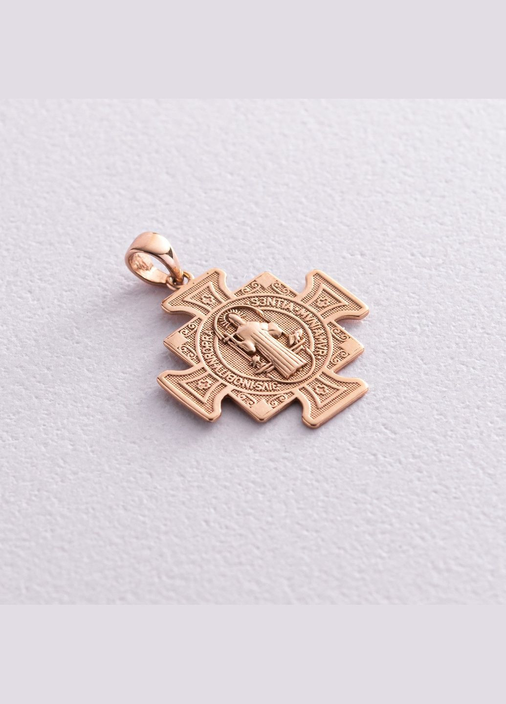 Католицька ладанка Святий Бенедикт п02917 Oniks (264023570)