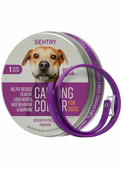 Успокаивающий ошейник с феромонами для собак Calming Collar Good Dog 58 см (73091053217) Sentry (279573541)