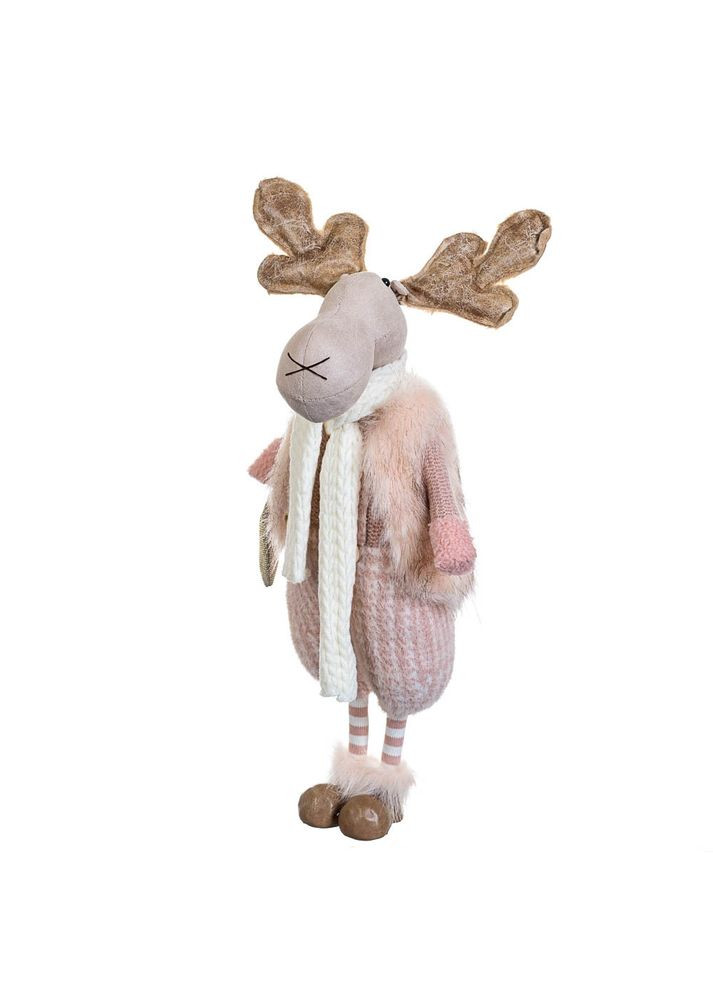 Фигура декоративная Олень 44х15 см 16005-018 текстиль Lefard (346534565)