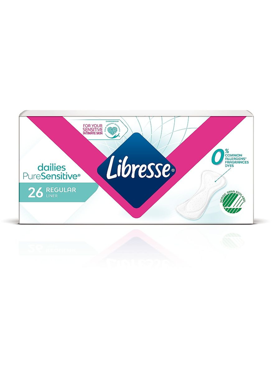 Щоденні прокладки, 26 шт. Dailies Pure Sensitive 26шт (977953-30941) Libresse (368632061)