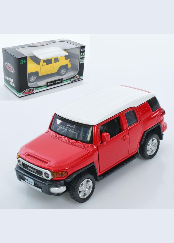 Джип металлический с резиновыми колесами AS-3029 АвтоМир, Toyota FJ Cruiser Автосвіт (305392827)