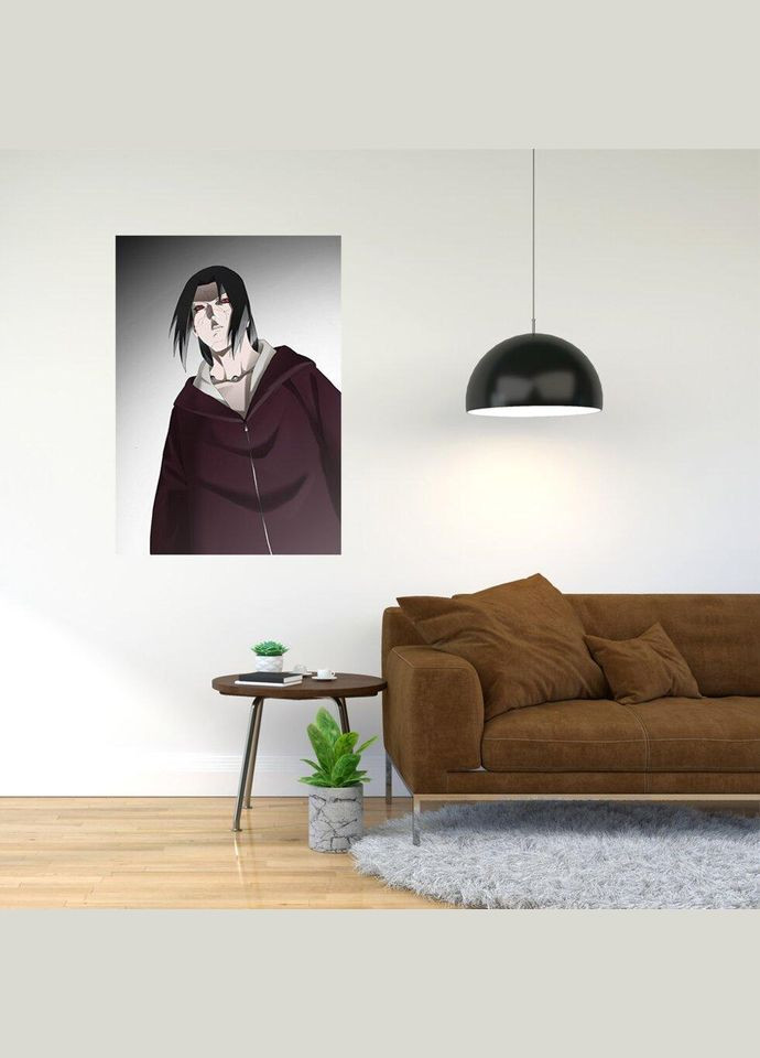 Плакат- з принтом "Ітаті Утіха. Naruto - Наруто (манга та аніме-серіал) 1" A2 А0 Кавун постер (316210901)