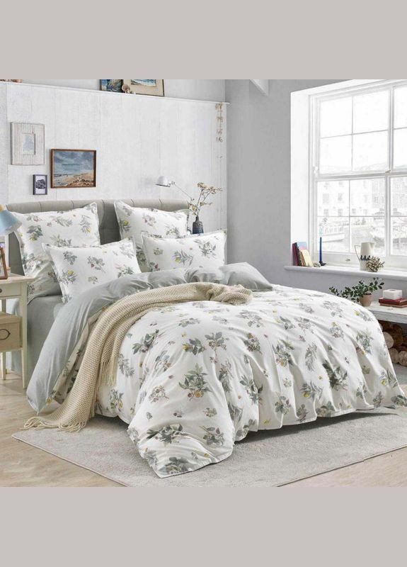 Постільна білизна Ідилія Сатин Сімейна на резинці MERISET (306739884)