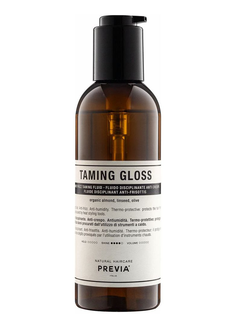 Укрощающий несмываемый блеск ALMOND&LINSEED OIL 200 мл Previa (361137746)