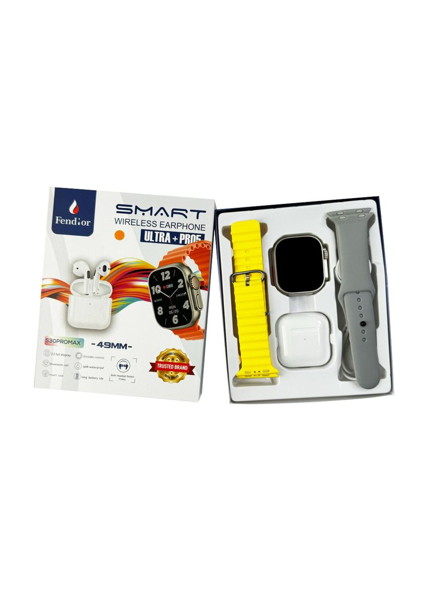 Смарт-часы +TWS Yellow Fendior S30 Pro Max (340278155)