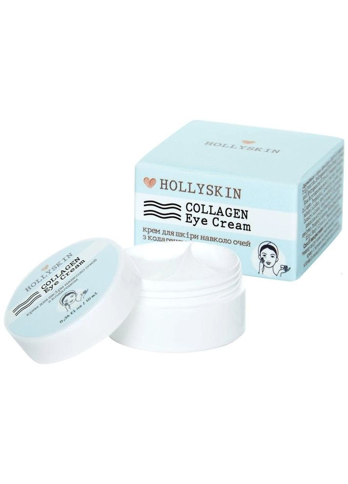 Крем для кожи вокруг глаз с коллагеном Collagen Eye Cream 10мл Hollyskin (292323322)