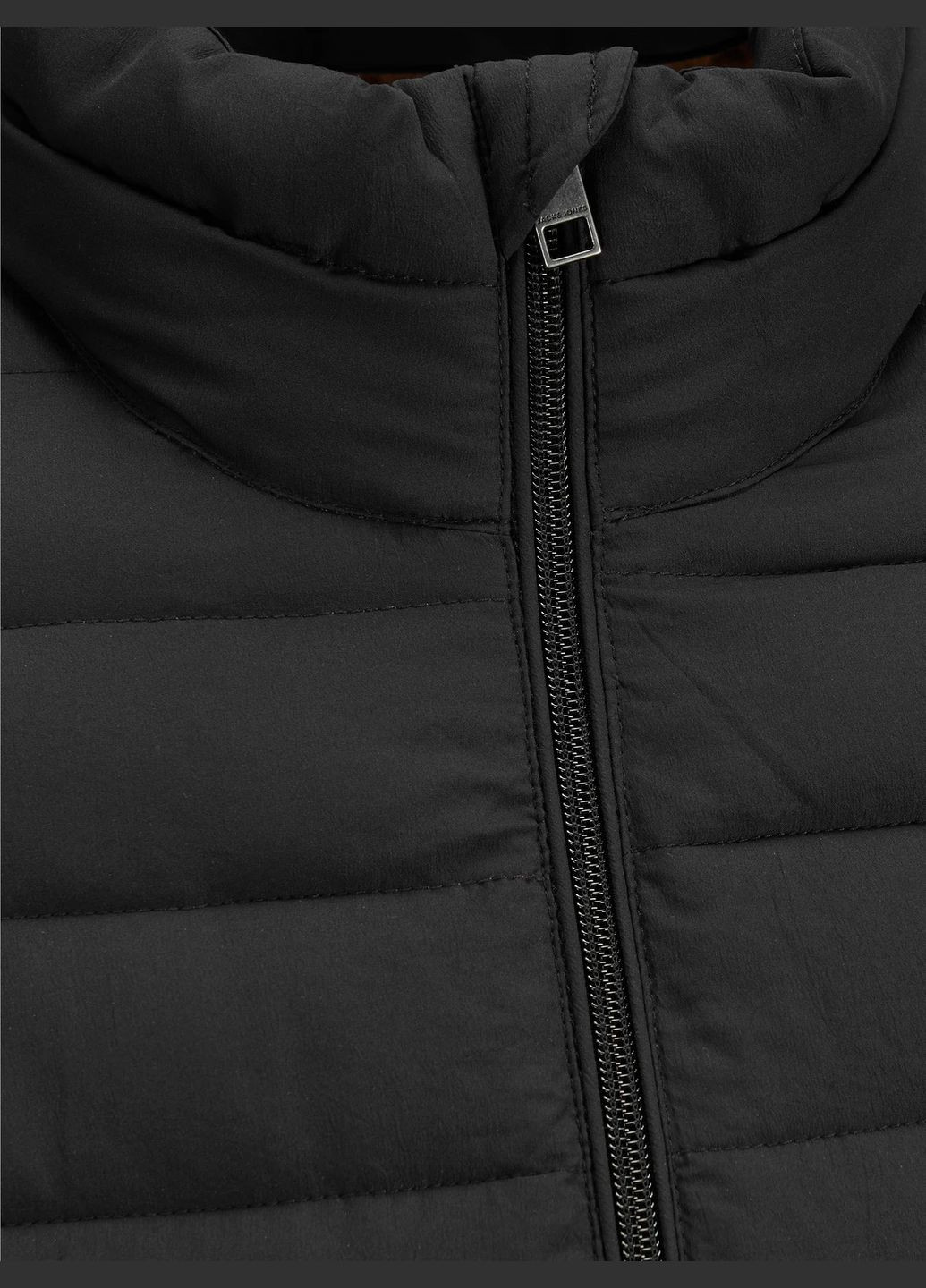 Черная демисезонная куртка JACK&JONES Recycle Black 12211129