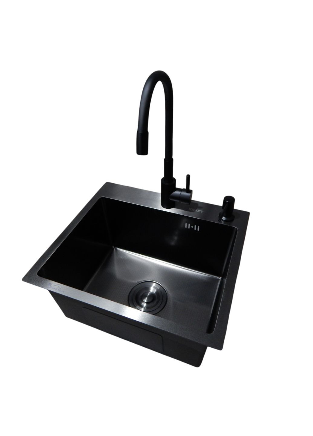 Комплект кухонної мийки Handmade PVD чорна HS45*40 (3.0/1.0 мм) Kraft (362209912)
