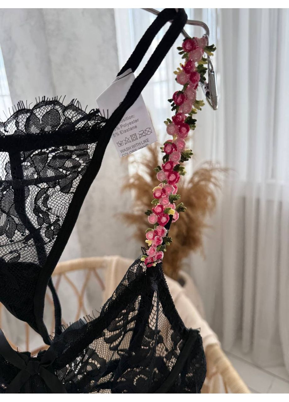 Длинный кружевной пеньюар No Brand (355336357)