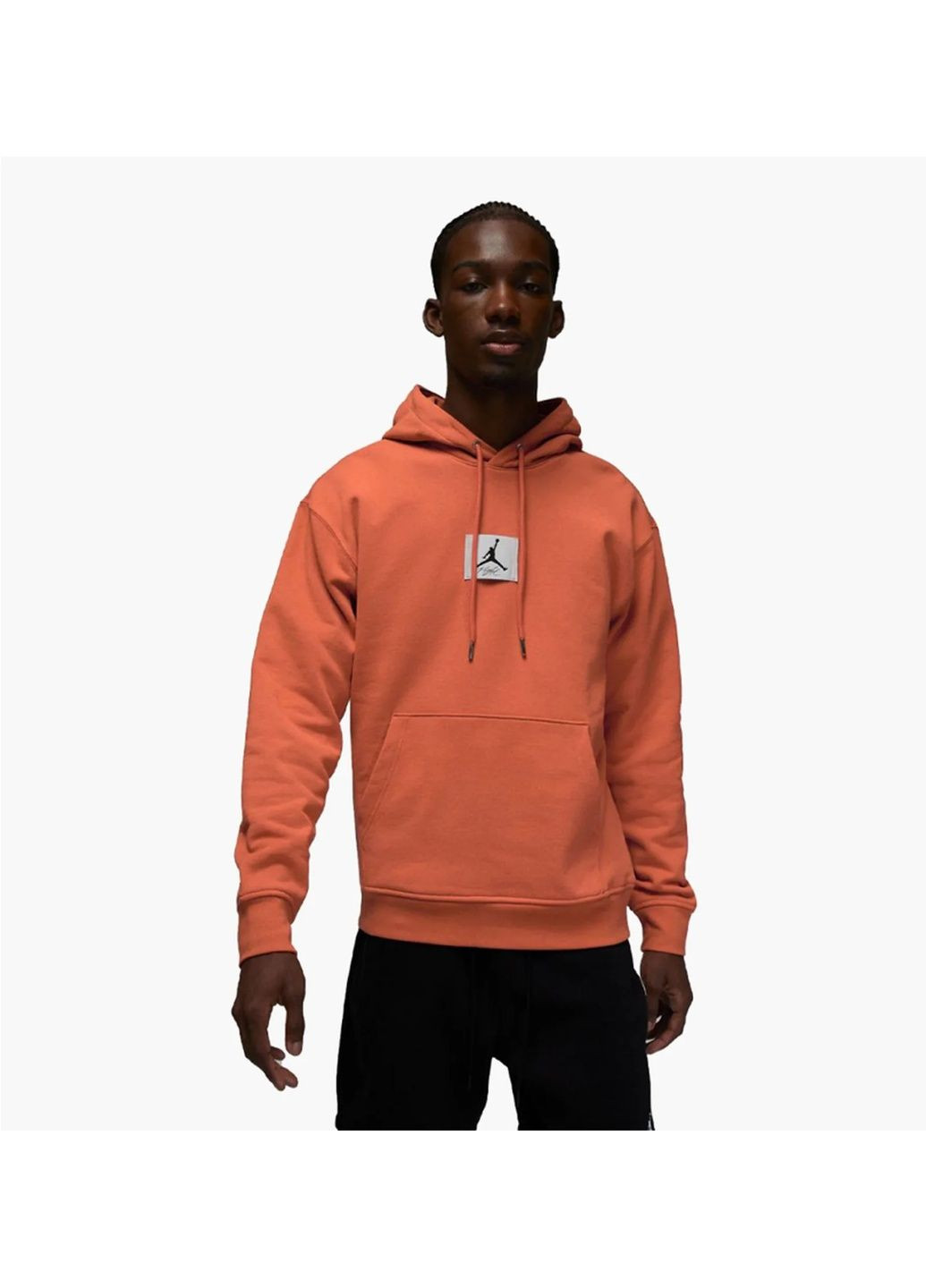 Худи мужские Brand Flight Fleece Hoodie Orange Air Jordan (364662556)