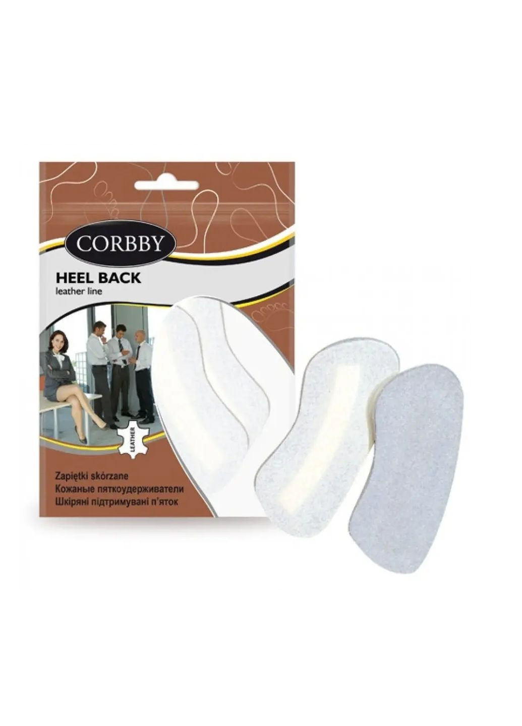 Кожаные пяткодержатели Corbby heel back (283250491)