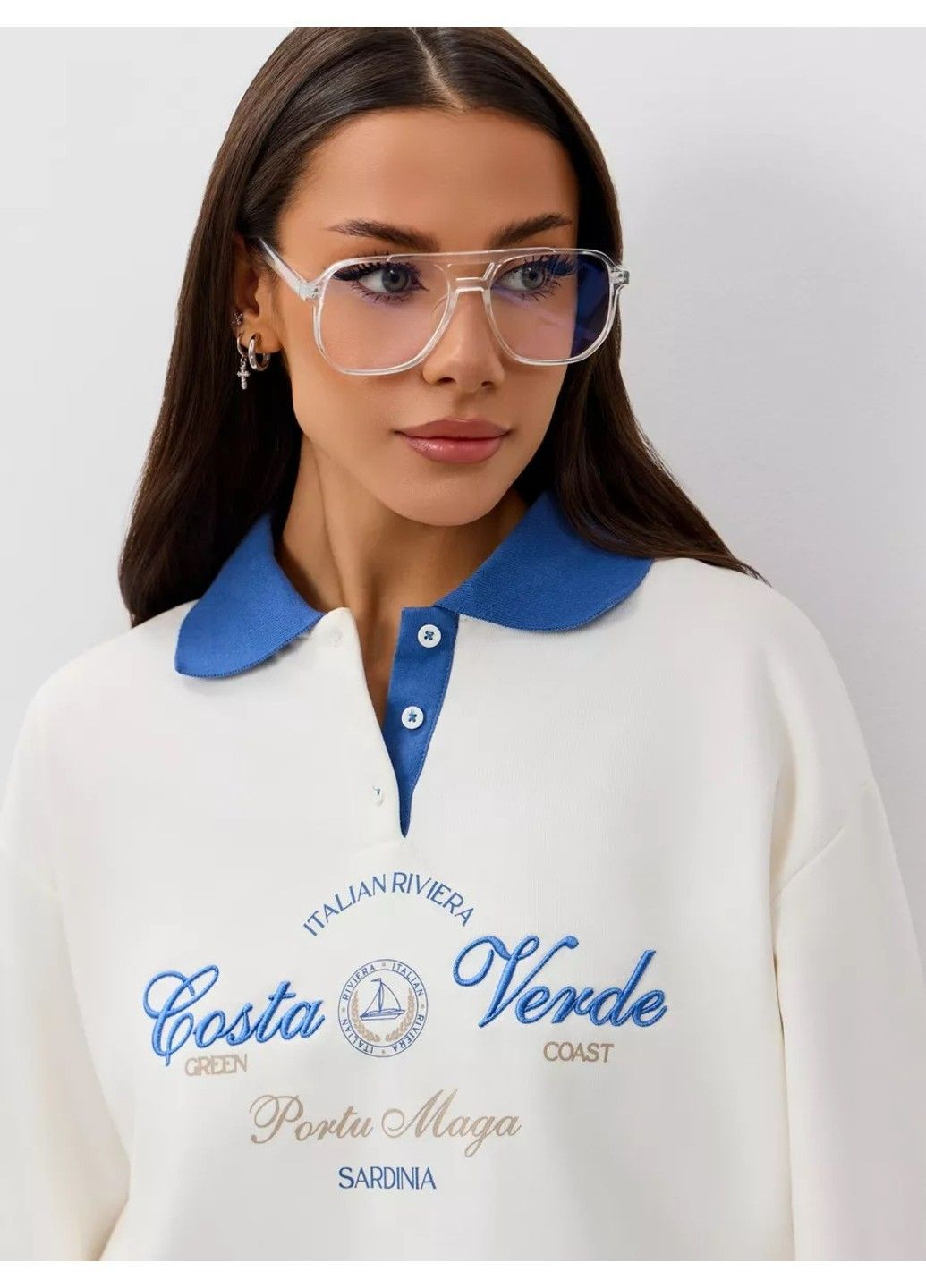 Солнцезащитные очки авиатор Pilot имиджевые прозрачные No Brand (315069899)