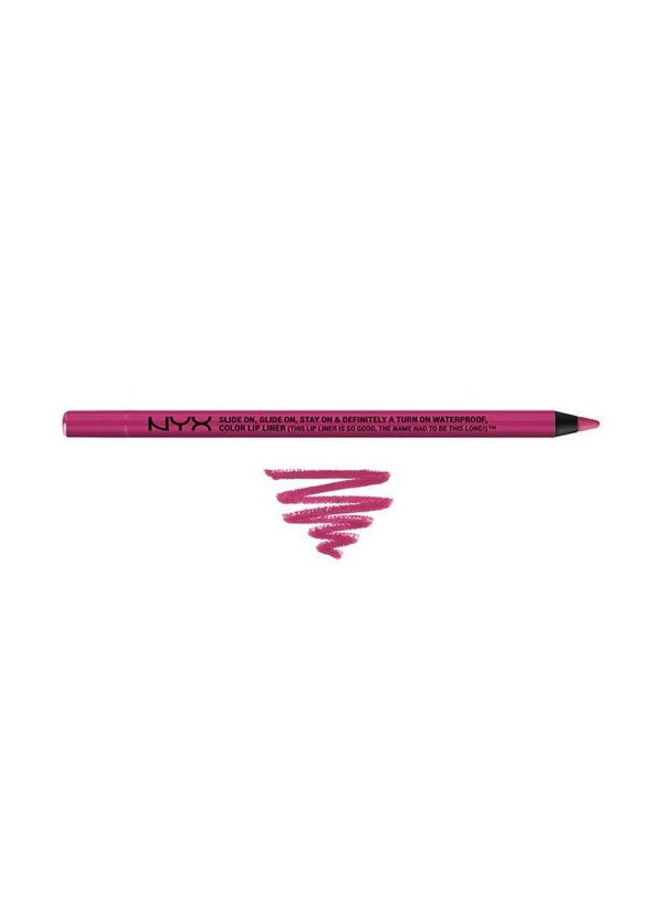 Контурный карандаш для губ Slide On Lip Pencil (1,2 гр) 07 Fluorescent NYX Professional Makeup (279364062)