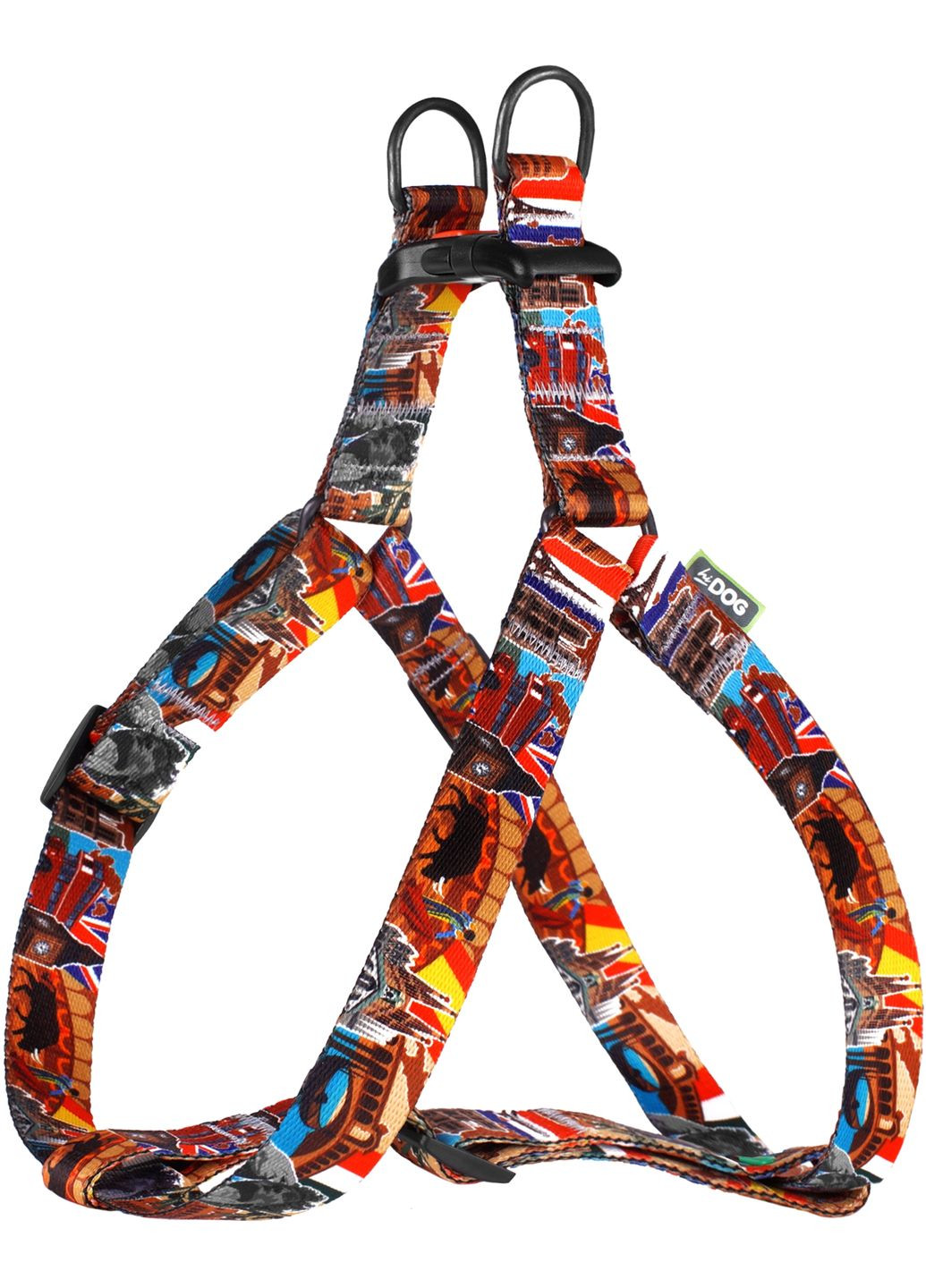 Шлей охоплення грудної клітки 50-81 см ширина 25 мм Europe (2100102434012) Hi Dog (332880327)