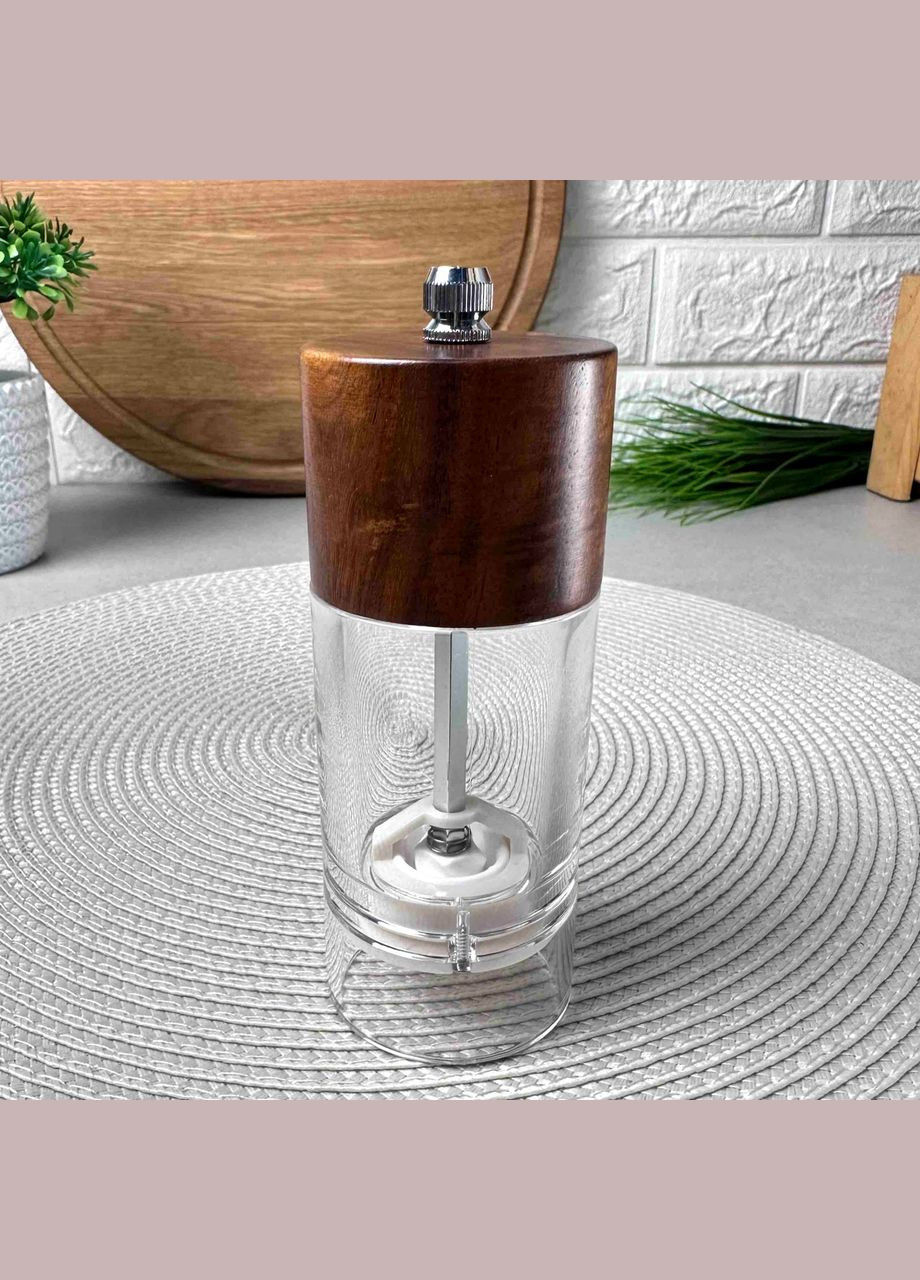 Млин для солі та перцю з дерев'яною кришкою Ringel (303212476)