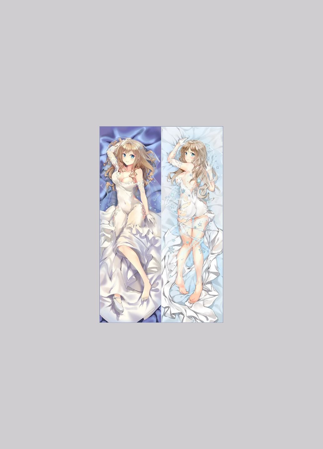 Дакимакура 150х50 см Девушки на линии фронта Подушка с наволочкой двухсторонняя Viva (346056396)