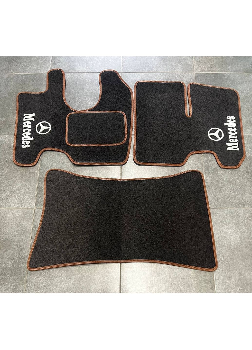 Ворсові килимки в салон для Mercedes 2004-2012 Beltex Atego (365875229)