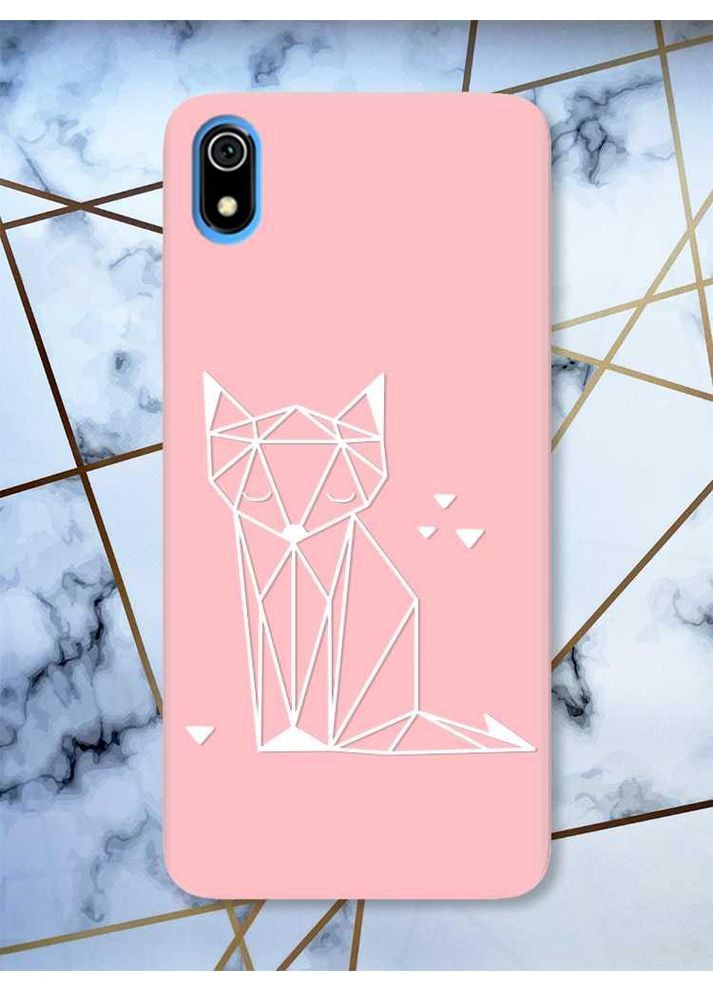 Матовый чехол на Xiaomi Redmi 7A Лиса (принт 127) Creative (359498182)