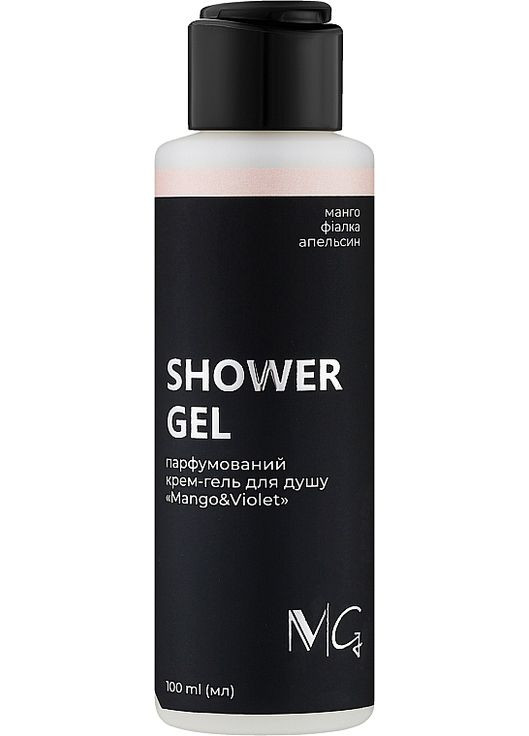 Парфумований крем-гель для душа з екстрактом алоє вера та маслом авокадо Spa Mango & Violet Shower Gel 100ml (1244436-31161523) MG (368633655)