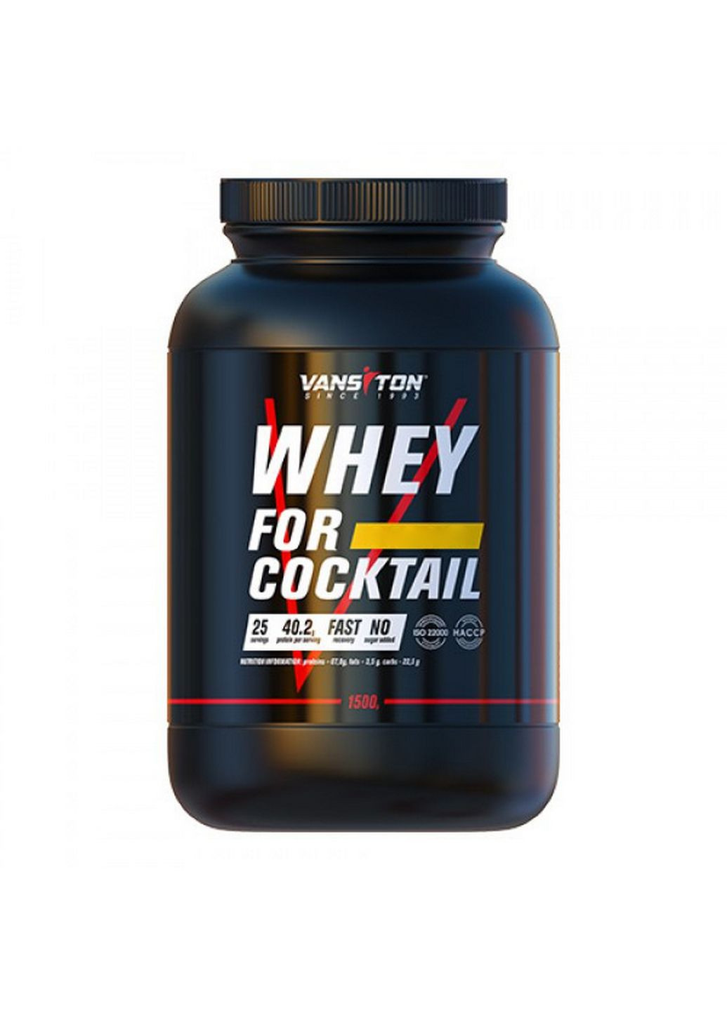 Протеїн Whey For Cocktail, 1.5 кг Шоколад Vansiton (293482623)