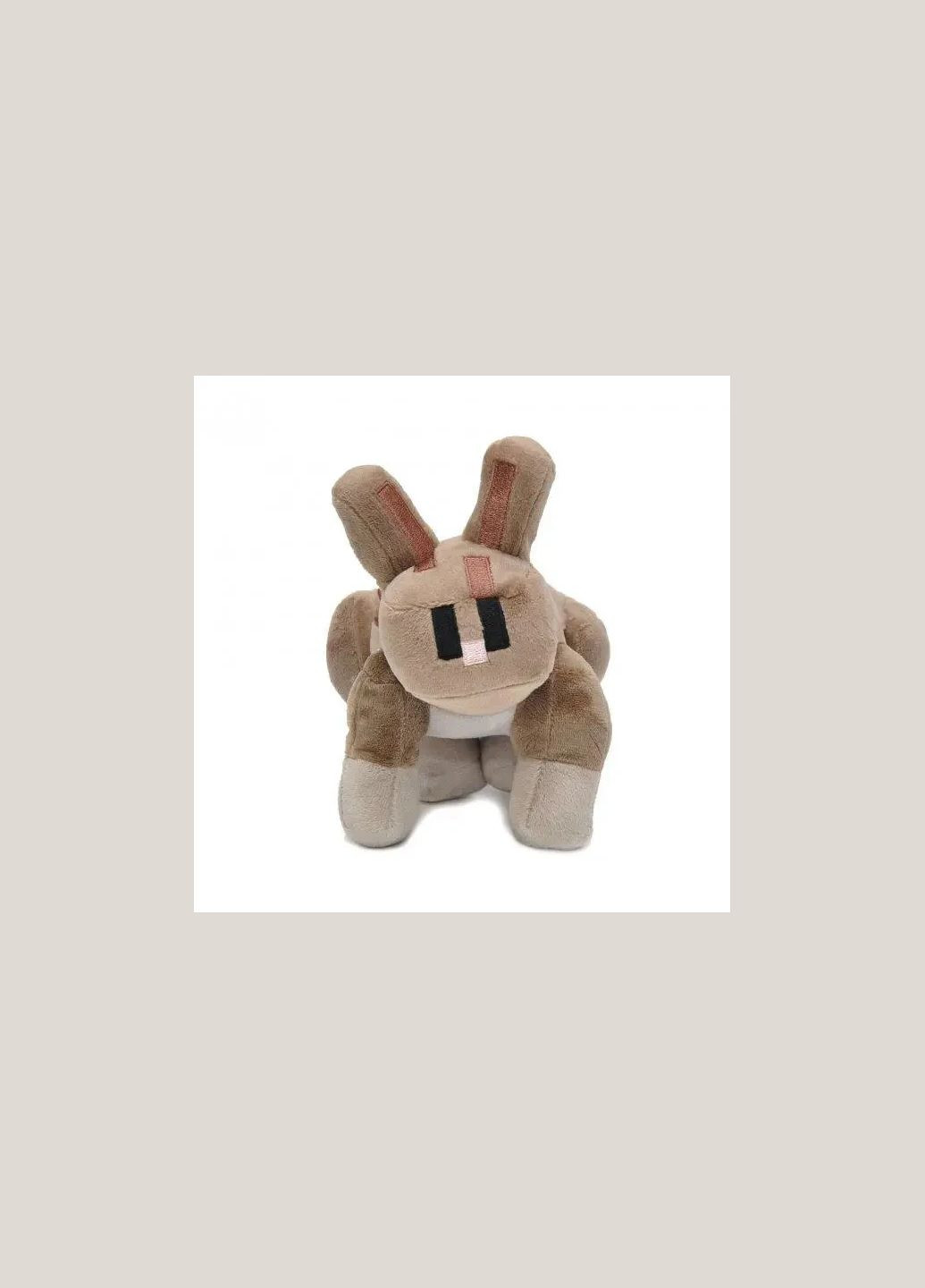 М'яка іграшка Печерний Кролик Minecraft 18см No Brand (285792236)