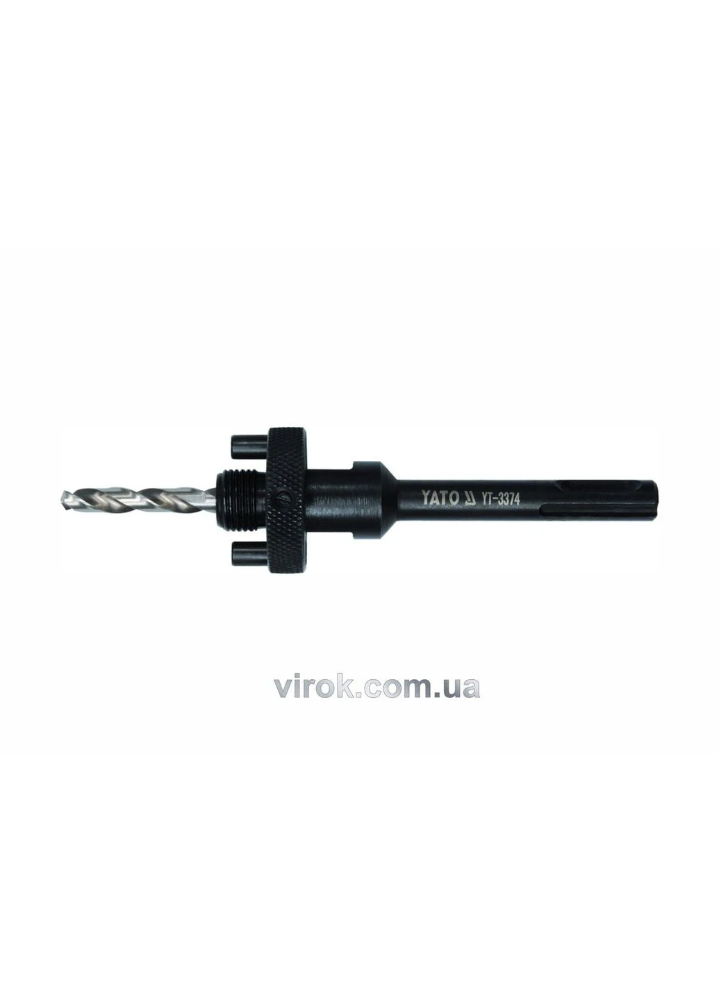 Держатель со сверлом : SDS+, Ø= 5/8", для кольцевых пил Ø=32-140 мм [25/50] YATO (392892252)