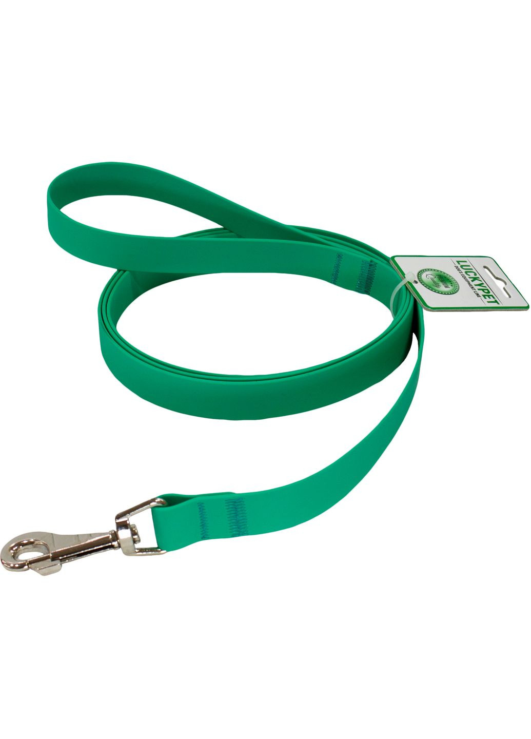 Повідець з водонепроникної стрічки 2.5/200 см М'ятний (4820224216621) Lucky Pet (279571289)