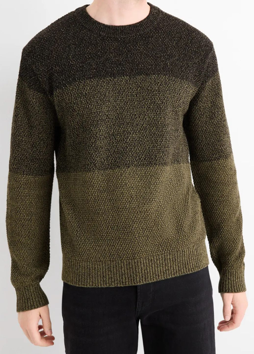 Комбинированный демисезонный свитер C&A