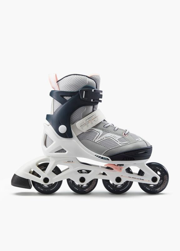 Детские Раздвижные Ролики EU 35/38 FIT Серые Oxelo (335052475)