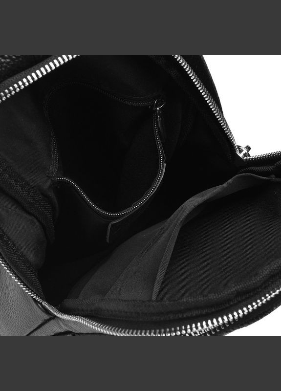 Чоловічий шкіряний рюкзак k16603-black Borsa Leather (322190040)