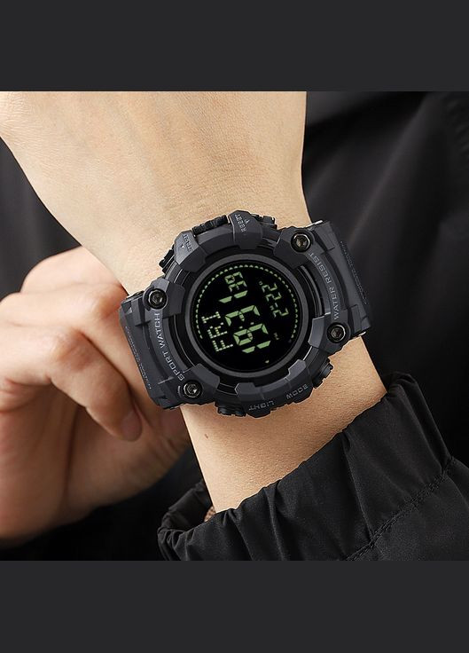 2037BK Black электронный спортивный Skmei (326585528)