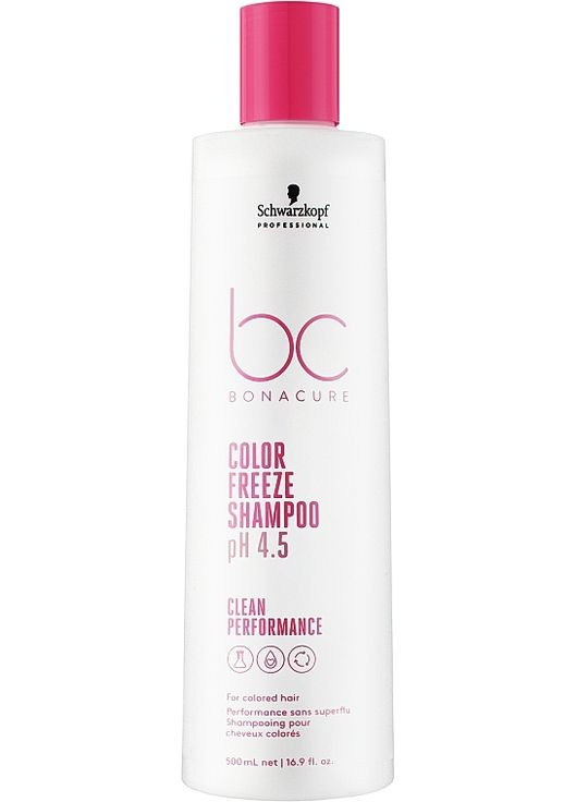 Шампунь для фарбованого волосся Bonacure Color Freeze Shampoo pH 4.5 250ml (1067451-151362) Schwarzkopf Professional (368667589)