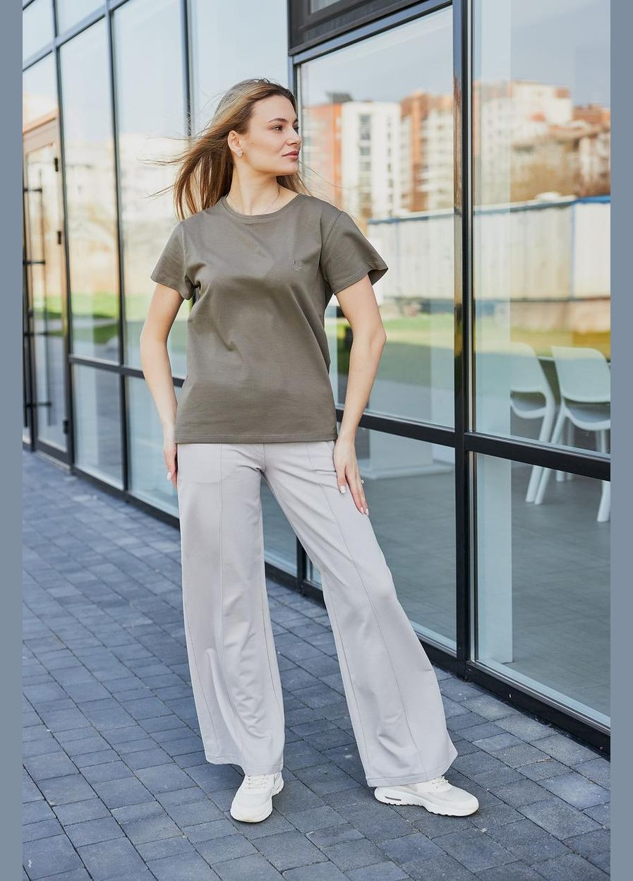 Штани жіночі двухнитка чорні (М172.2) UMON (329440279)