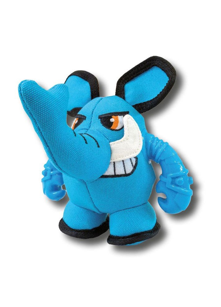 Сверхпрочная игрушка для собак плюшевый слон с пищалкой Warriors Phant 18 х 12 х 12 см (8023222231214) Croci (315332891)