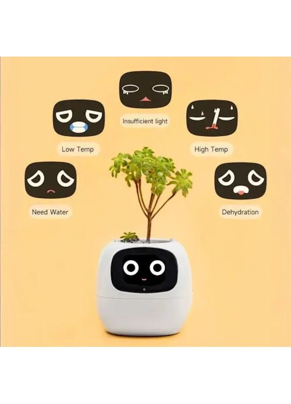 Інтерактивний розумний горщик для рослин Ivy, (ISPTAP) Xiaomi Smart Planter Tuya AI (365655816)