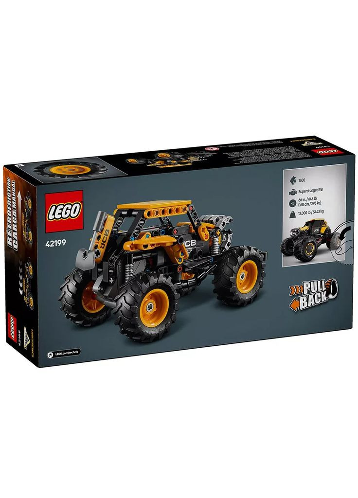 Конструктор Technic Monster Jam DIGatron Інерційний двигун (42199) Lego (369674586)