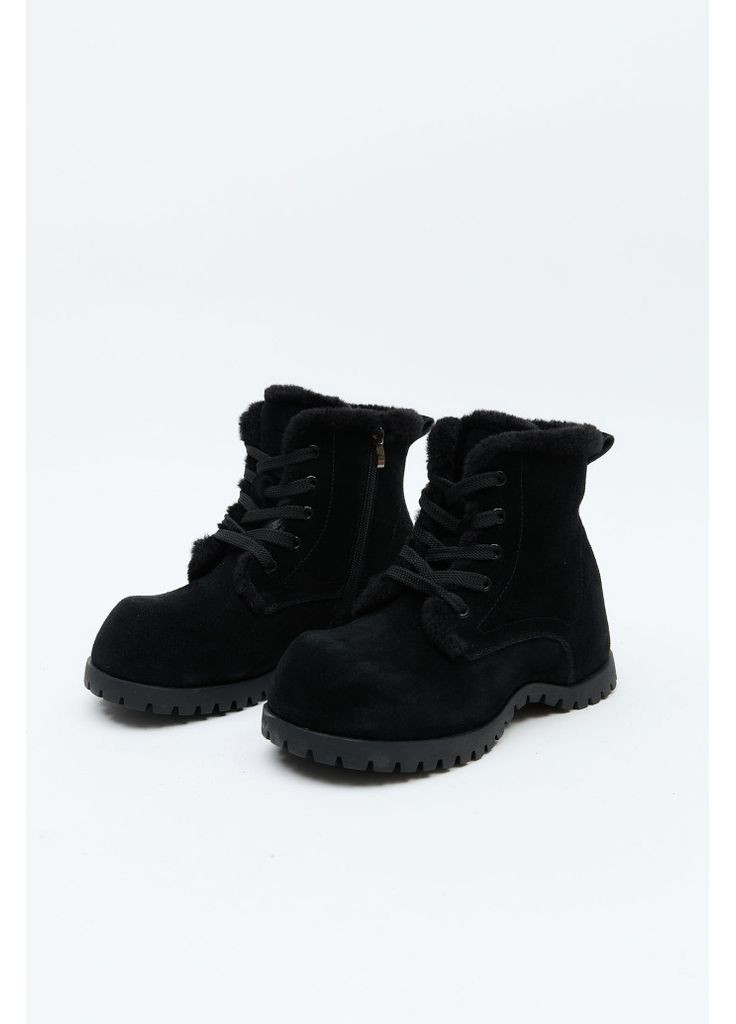 Зимние ботинки 201812 ALLSY из натуральной замши