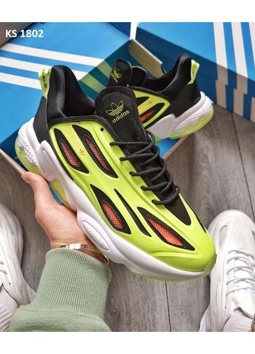 Комбіновані Осінні кросівки чоловічі adidas ozweego celox адідас озвіго No Brand