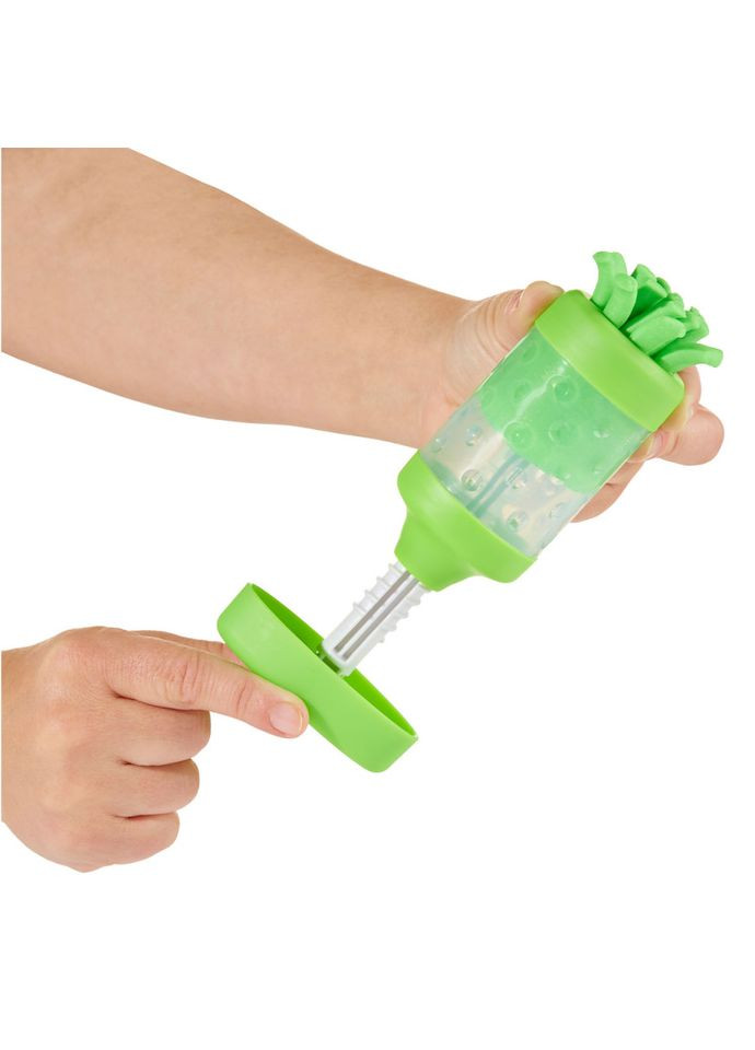 Незастывающая масса для лепки с прессом 595106(Green) 5х6х19 см Wonder Factory (366096794)