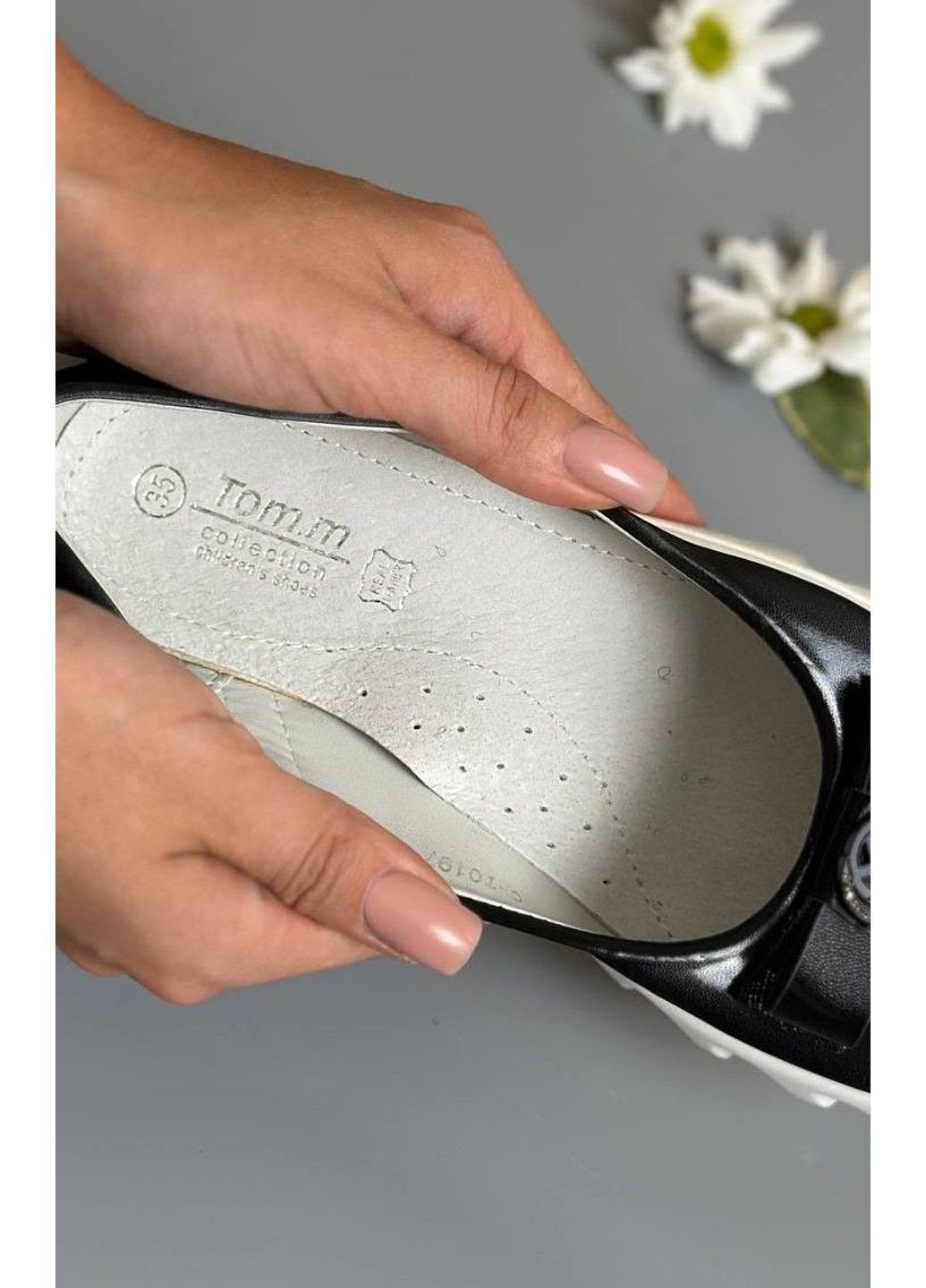 Черные туфли детские черные (c-t0197-e) Tom.M