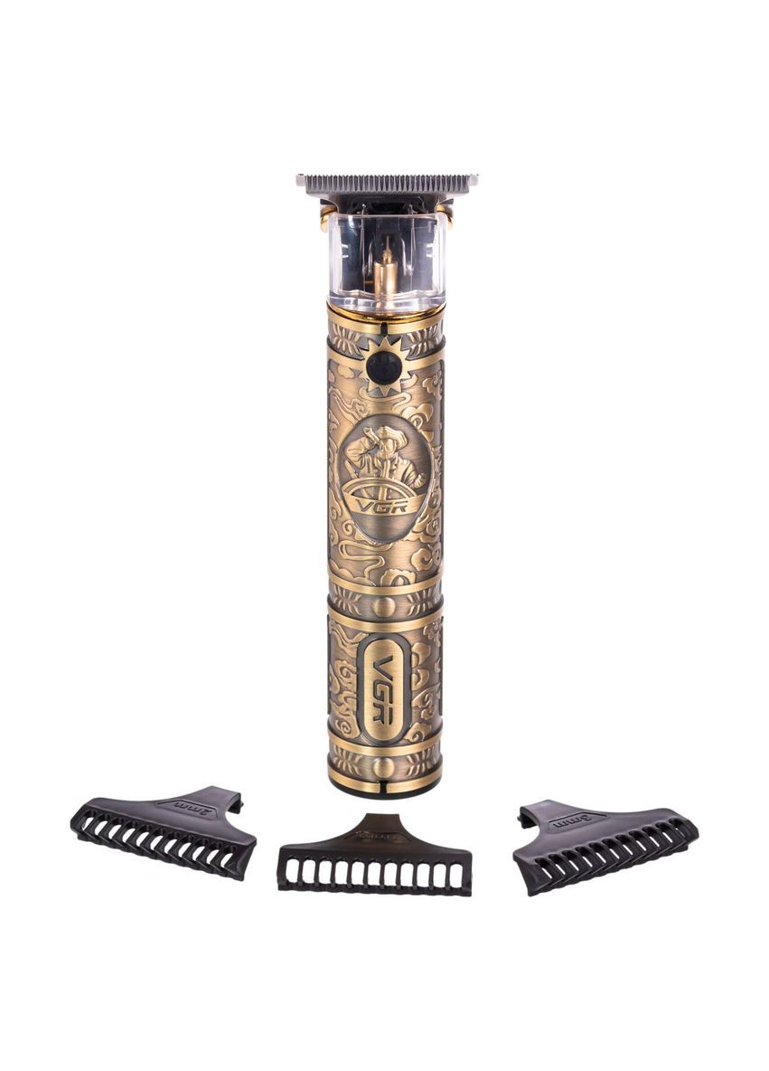 Тример для стрижки волосся та бороди з насадками акумуляторний для чоловіків та жінок машинка для стрижки ProDobro (364189789)