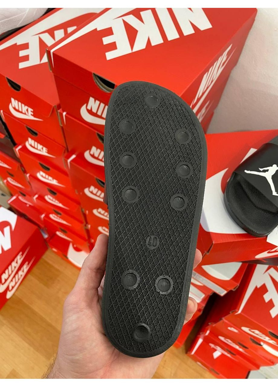 КРОССОВКИ ЖЕНСКИЕ NIKE JORDAN BLACK WHITE НАЙК АИР ДЖОРДАН No Brand чёрные демисезоны (367175016)