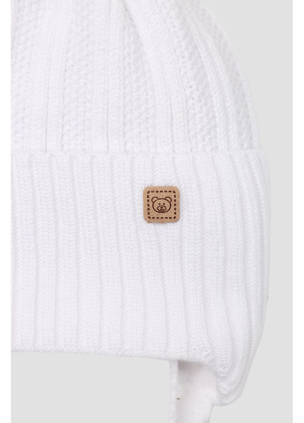 Шапка для мальчика цвет белый ЦБ-00286585 Kraft (365588767)