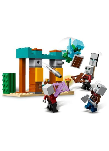 Конструктор (21267) Lego Minecraft Пустельний патруль розбійника (368562146)