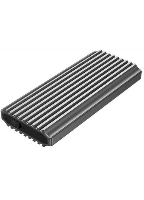 Карман внешний, Black, M.2, Type-C 3.1 Gen2, 1xM.2 NVMe / SATA, формат 2230/2242/2260/2280, алюминиевый корпус (EE2280-U3C-03) Gembird (395341789)