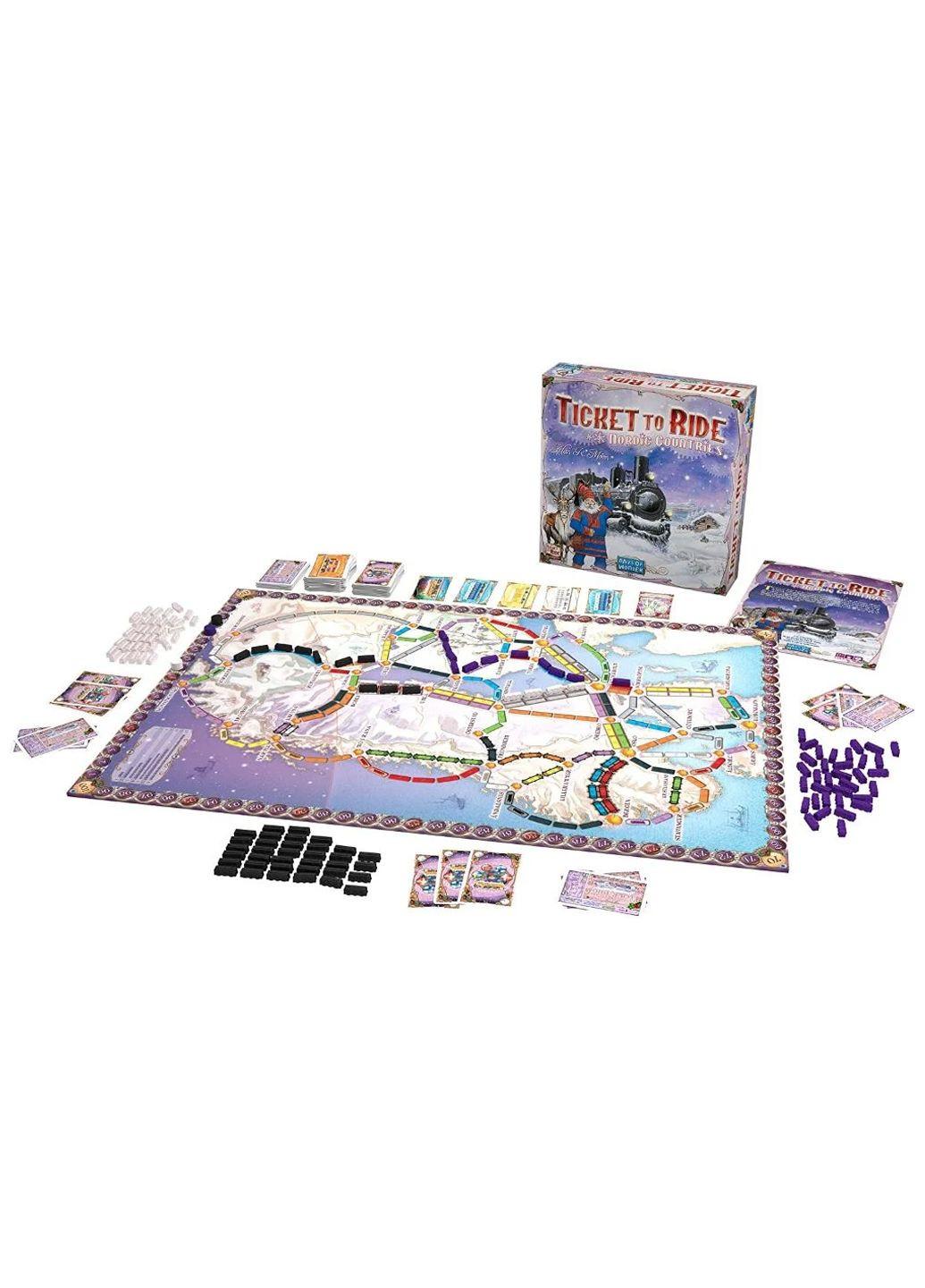 Настольная игра Билет на поезд: Северные Страны / Ticket to Ride: Nordic Countries Game (326666464)