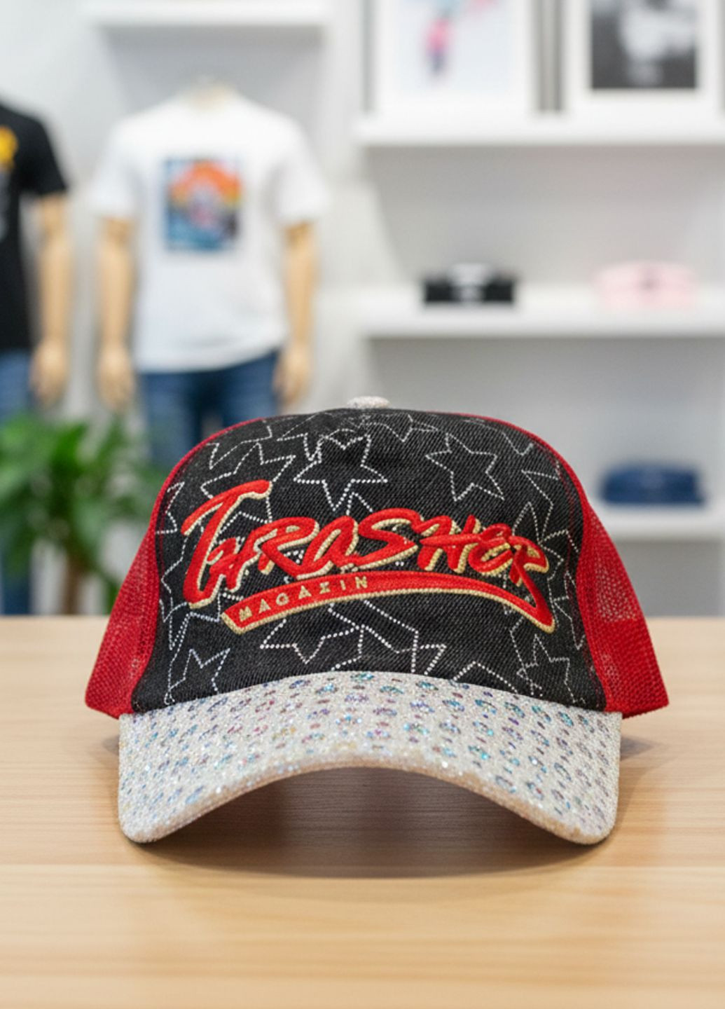 Жіноча кепка із сіткою Срібний Number Nine (361109294)