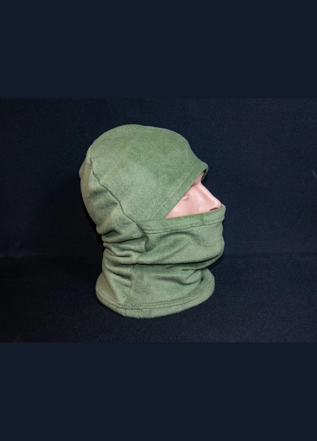 Балаклава флис г/м цвет army green р.58-60 КІРАСА (383062829)