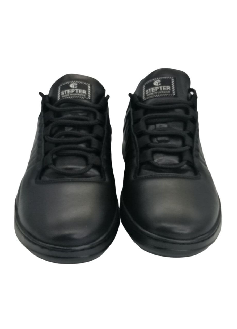 Чорні всесезон кросівки (р) шкіра 0-2-2-7986 Stepter
